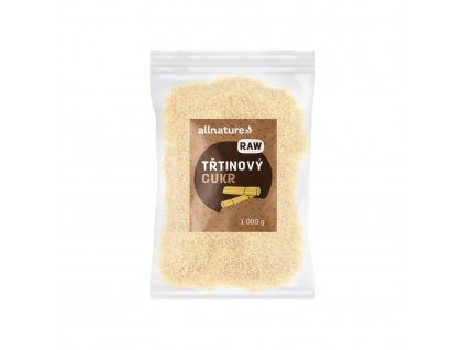 allnature cukr trtinovy nerafinovany raw 1000 g