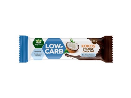 low carb tycinka kokos v cokolade 40g