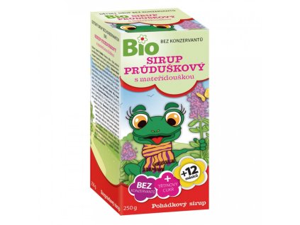 Průduškový s mateřídouškou žabka 250 ml