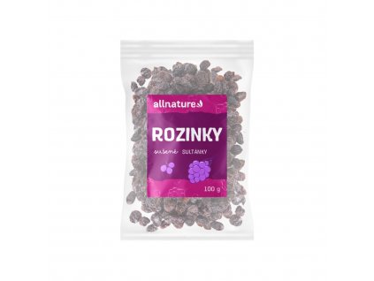 allnature rozinky sultanky 100 g