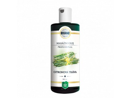 19911 topvet green idea citronova trava masazni olej 200ml