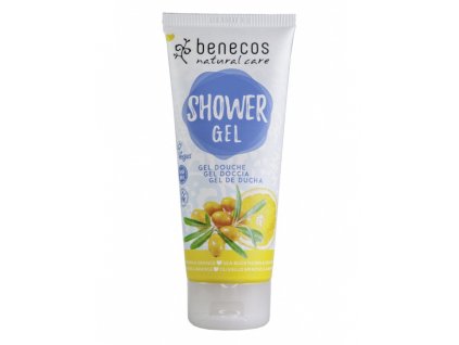 benecos sprchovy gel rakytnik a pomeranc 200ml bio veg