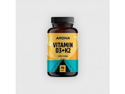 aroha vitamin d3 k2 90 tablet