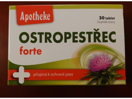 Otstropestřec APOTHEKE 30 tbl.