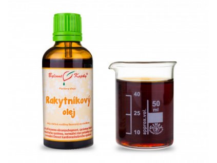 rakytnikovy olej 50 ml prirodni za studena lisovany prirodni beta karoten