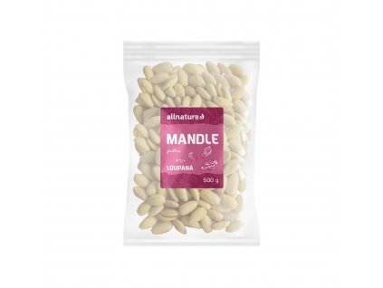 allnature allnature mandle jadra natural loupane 500 g 14803901125500