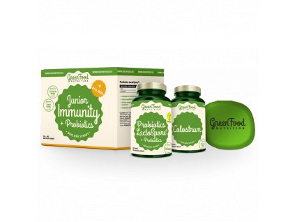 26871 junior imunita immunity probiotics pillbox greenfood nutrition