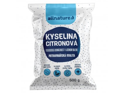 allnature kyselina citronova 500 g