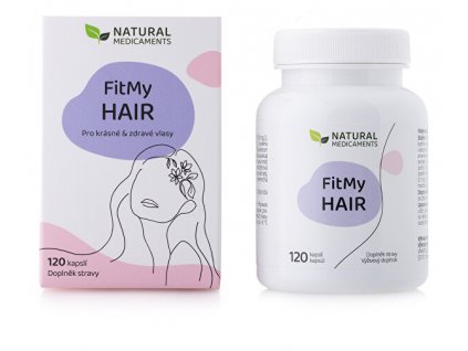 natural medicaments fitmy hair pro zdrave a krasne vlasy 120 kapsli 14882151112937