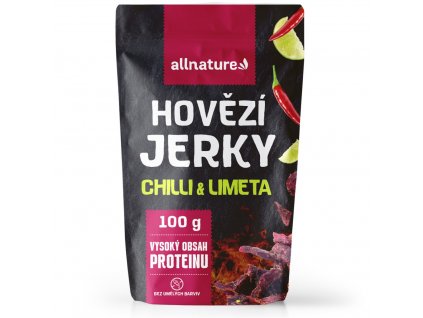 allnature beef chilli lime jerky 100 g