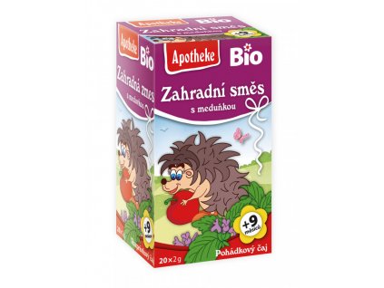 Dětský čaj - ZAHRADNÍ SMĚS S MEDUŇKOU BIO 20x2g APOTHEKE - MEDIATE s.r.o.