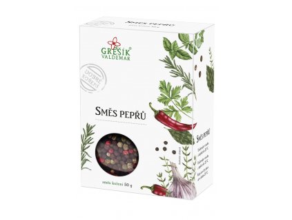 SMĚS PEPŘŮ - koření 50 g GŘEŠÍK