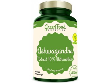 greenfood ashwagandha extract 10 withanolides 90 kapsli original