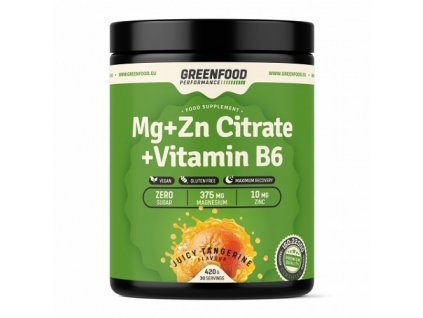 greenfood performance napoj mg zn citrate vitamin b6 420 g 14835528082027 l