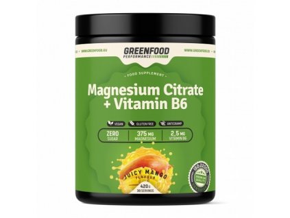 performance napoj magnesium citrate vitamin b6 420 g 239740626122501