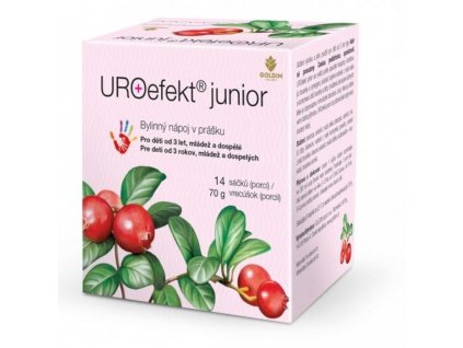 URO efekt JUNIOR, sáčky 14×5g GOLDIM