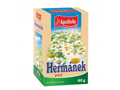 Heřmánek květ 65 g, bylinný čaj sypaný APOTHEKE