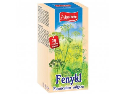 Fenyklový bylinný čaj 20 x 1,5 g APOTHEKE