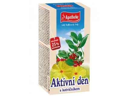 AKTIVNÍ DEN S KOTVIČNÍKEM 20 x 1,5 g APOTHEKE