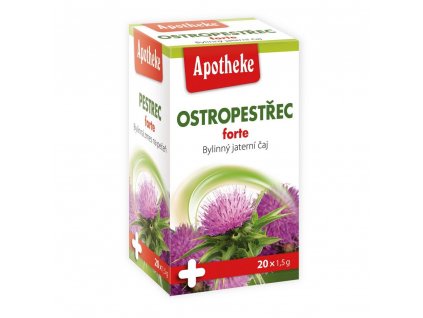 OSTROPESTŘEC FORTE čaj 20 x 1,5 g APOTHEKE