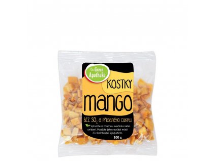MANGO KOSTKY - nesířené 100 g GREEN APOTHEKE