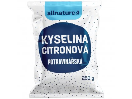 allnature kyselina citronova 250 g