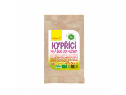 kyprici prasek do peciva bezfosfatovy bio 150 g wolfberry