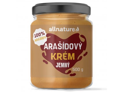 allnature arasidovy krem jemny 500 g