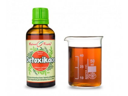 detoxikace bylinne kapky tinktura 50 ml