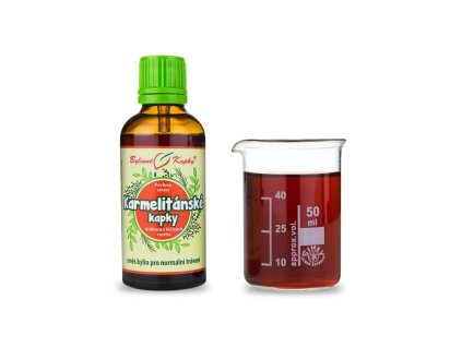 karmelitanske kapky bylinne kapky tinktura 50 ml
