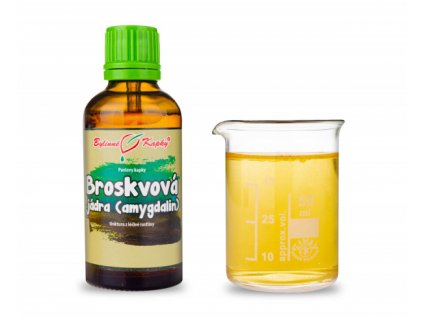 broskvova jadra amygdalin tcm bylinne kapky tinktura 50 ml