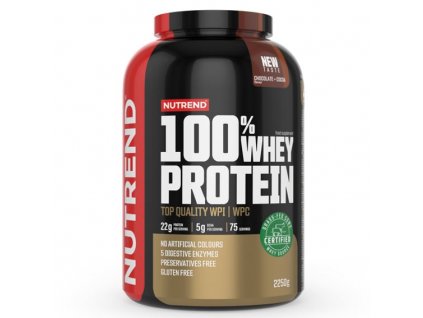 100% Whey Protein 2,25kg čokoláda kakao