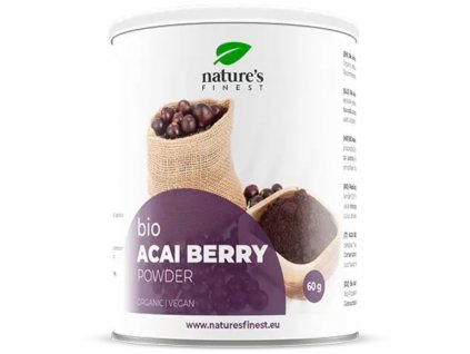 Acai Berry Powder Bio 60 g (Prášek z plodů Acai)