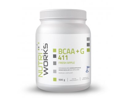 BCAA + Glutamin 4:1:1 500g fresh apple