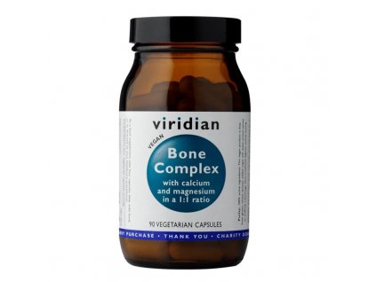 Bone Complex 90kapslí (Vápník a hořčík v poměru 1:1) VIRIDIAN