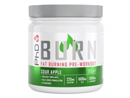 Burn Pre-Workout 200g sour apple