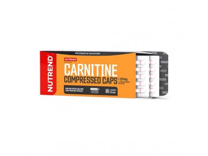 Carnitine Compressed Caps 120 kapslí NUTREND