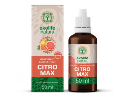 Citro Max Organic 50ml (Bio extrakt ze semínek grepfruitu)