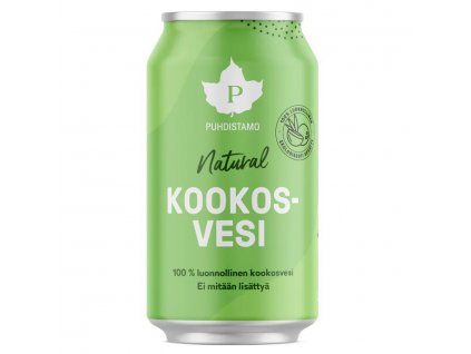 Coconut Water 310ml natural (Kookos-Vesi)