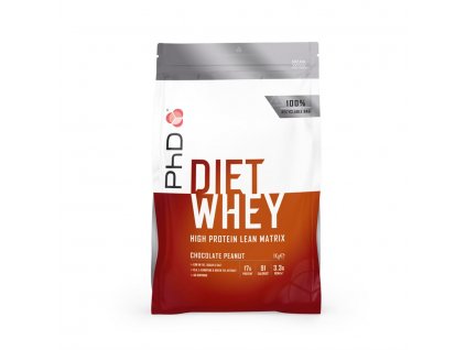 Diet Whey 1kg čokoláda-oříšek PHD NUTRITION
