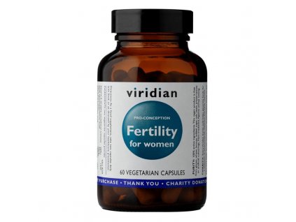 Fertility for Women 60 kapslí (Ženská plodnost) VIRIDIAN