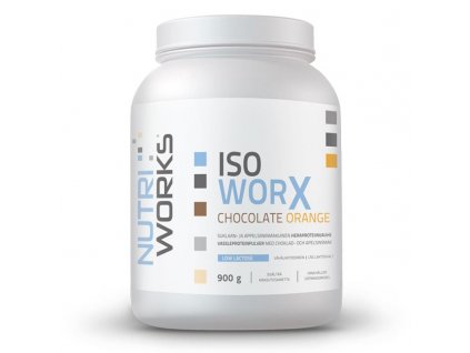 Iso Worx Low Lactose - čokoláda pomeranč 900 g NUTRIWORKS