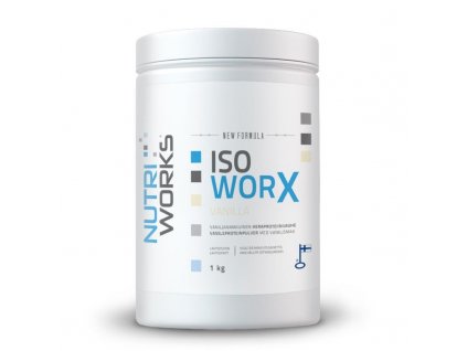 Iso Worx NEW  - vanilka 1 Kg NUTRIWORKS