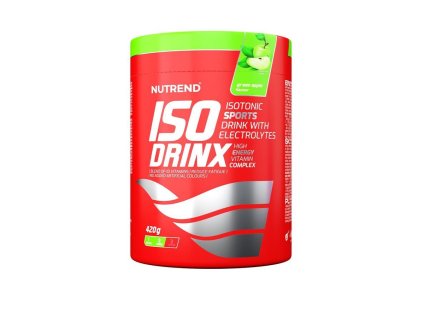 ISODRINX green apple - zelené jablko 420 g NUTREND