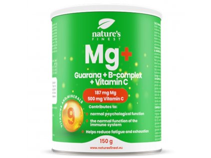 Magnesium + Guarana + B-Complex + Vitamin C 150g (Hořčík+Guarana+B-komplex+Vitamín C)