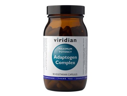 Maxi Potency Adaptogen Complex 90 kapslí (Směs adaptogenů) VIRIDIAN