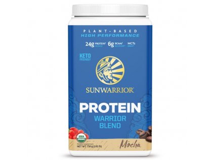 Protein Blend BIO 750g moka (Hrachový a konopný protein)