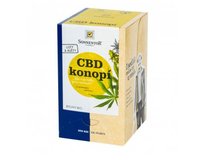 CBD KONOPÍ BIO  21,6g (18x 1,2g) SONNENTOR