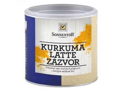 Kurkuma Latte - zázvor BIO GASTRO DÓZA VELKÁ 230 g SONNENTOR