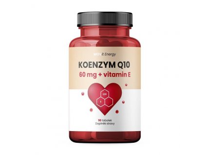 Koenzym Q10 60mg+vitamin E 90 tbl. MOVit ENERGY